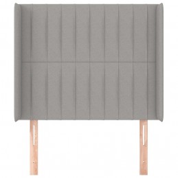 Acquista Testiera ad Orecchio Grigio Chiaro 103x16x118/128 cm in Tessuto con riferimento GHV-3119808 della ditta GARDENHOME