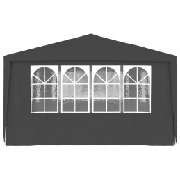 Acquista Gazebo Professionale con Pareti 4x6 m Antracite 90 g/m² con riferimento GHV-48537 della ditta GARDENHOME