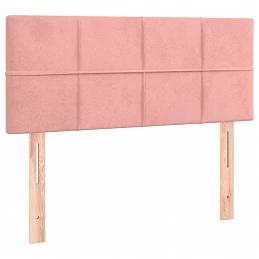 Acquista Testiera Rosa 80x5x78/88 cm in Velluto con riferimento GHV-346017 della ditta GARDENHOME
