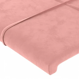 Acquista Testiera Rosa 90x5x78/88 cm in Tessuto con riferimento GHV-346031 della ditta GARDENHOME