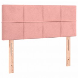 Acquista Testiera Rosa 100x5x78/88 cm in Velluto con riferimento GHV-346045 della ditta GARDENHOME