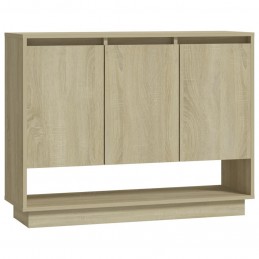 Acquista Credenza Rovere Sonoma 97x31x75 cm in Truciolato con riferimento GHV-809533 della ditta GARDENHOME