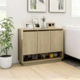 Acquista Credenza Rovere Sonoma 97x31x75 cm in Truciolato con riferimento GHV-809533 della ditta GARDENHOME