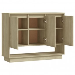 Acquista Credenza Rovere Sonoma 97x31x75 cm in Truciolato con riferimento GHV-809533 della ditta GARDENHOME