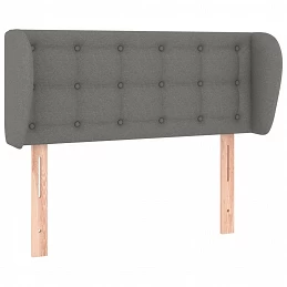 Acquista Testiera ad Orecchio Grigio Scuro 93x23x78/88 cm in Tessuto con riferimento GHV-3117561 della ditta GARDENHOME