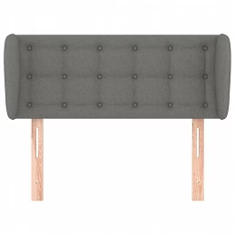 Acquista Testiera ad Orecchio Grigio Scuro 93x23x78/88 cm in Tessuto con riferimento GHV-3117561 della ditta GARDENHOME