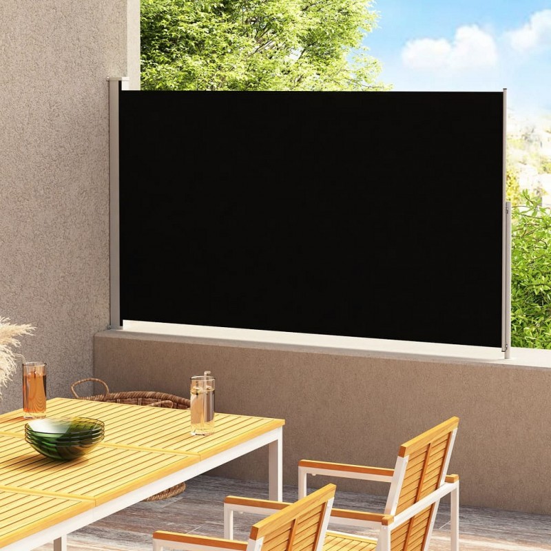 Acquista Tenda Laterale Retrattile per Patio 180x300 cm Nera con riferimento GHV-313399 della ditta GARDENHOME