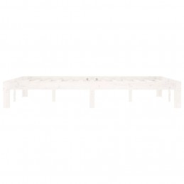 Acquista Giroletto Bianco in Legno Massello di Pino 140x200 cm con riferimento GHV-810366 della ditta GARDENHOME