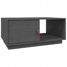 Acquista Tavolino da Salotto Grigio 80x50x35,5 cm Legno Massello di Pino con riferimento GHV-818262 della ditta GARDENHOME