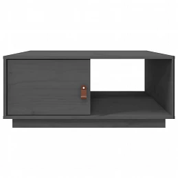 Acquista Tavolino da Salotto Grigio 80x50x35,5 cm Legno Massello di Pino con riferimento GHV-818262 della ditta GARDENHOME