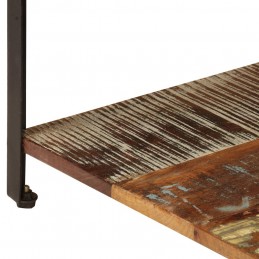Acquista Tavolino da Caffè con Mensola 100x60x35 cm Massello di Recupero con riferimento GHV-247324 della ditta GARDENHOME
