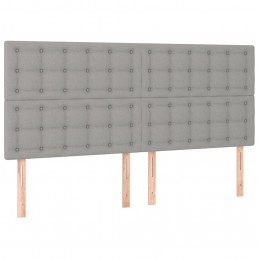 Acquista Giroletto a Molle con Materasso Grigio Chiaro180x200 cm Tessuto con riferimento GHV-3137493 della ditta GARDENHOME
