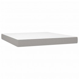 Acquista Letto a Molle Materasso e LED Grigio Chiaro 180x200 cm Tessuto con riferimento GHV-3135773 della ditta GARDENHOME