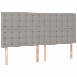 Acquista Letto a Molle Materasso e LED Grigio Chiaro 180x200 cm Tessuto con riferimento GHV-3135773 della ditta GARDENHOME