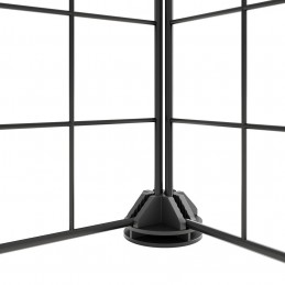 Acquista Gabbia per Animali 44 Pannelli con Porta Nera 35x35 cm Acciaio con riferimento GHV-3114022 della ditta GARDENHOME