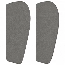 Acquista Testiera ad Orecchio Grigio Scuro 203x23x78/88 cm in Tessuto con riferimento GHV-3117027 della ditta GARDENHOME