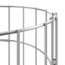 Acquista Palo Gabbione Circolare in Acciaio Zincato Ø30x150 cm con riferimento GHV-152013 della ditta GARDENHOME