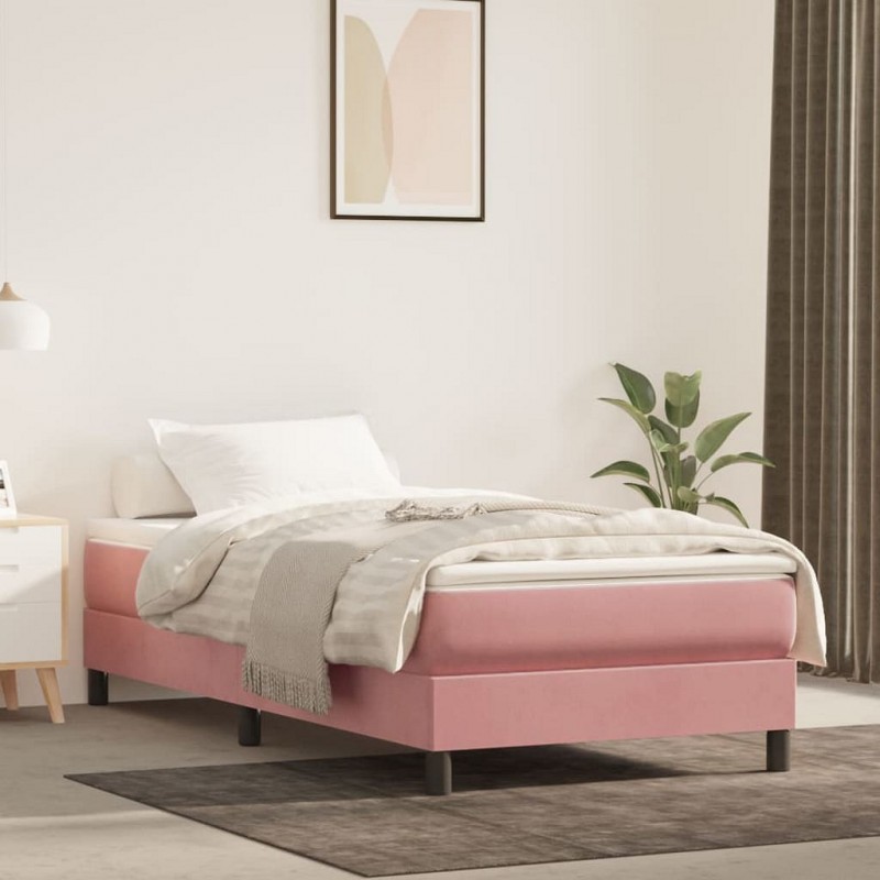 Acquista Giroletto a Molle Rosa 80x200 cm in Velluto con riferimento GHV-3120741 della ditta GARDENHOME