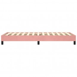 Acquista Giroletto a Molle Rosa 80x200 cm in Velluto con riferimento GHV-3120741 della ditta GARDENHOME