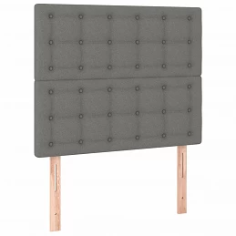 Acquista Giroletto a Molle con Materasso Grigio Scuro 90x200 cm Tessuto con riferimento GHV-3128814 della ditta GARDENHOME