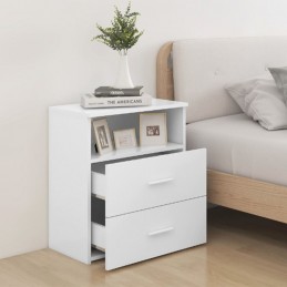 Acquista Comodino Bianco 50x32x60 cm con riferimento GHV-803272 della ditta GARDENHOME