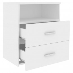 Acquista Comodino Bianco 50x32x60 cm con riferimento GHV-803272 della ditta GARDENHOME