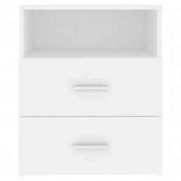 Acquista Comodino Bianco 50x32x60 cm con riferimento GHV-803272 della ditta GARDENHOME