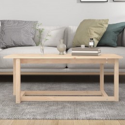 Acquista Tavolino da Salotto 110x55x45 cm Legno Massello di Pino con riferimento GHV-822167 della ditta GARDENHOME