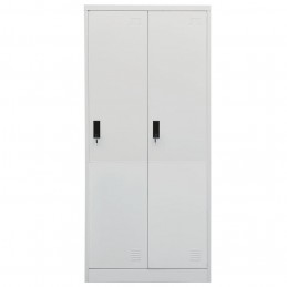 Acquista Armadio Grigio Chiaro 80x50x180 cm in Acciaio con riferimento GHV-335967 della ditta GARDENHOME