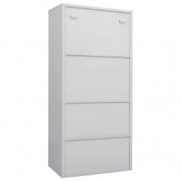 Acquista Armadio Grigio Chiaro 80x50x180 cm in Acciaio con riferimento GHV-335967 della ditta GARDENHOME