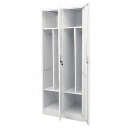 Acquista Armadio Grigio Chiaro 80x50x180 cm in Acciaio con riferimento GHV-335967 della ditta GARDENHOME