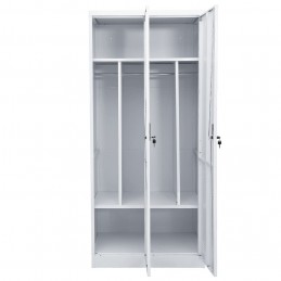 Acquista Armadio Grigio Chiaro 80x50x180 cm in Acciaio con riferimento GHV-335967 della ditta GARDENHOME
