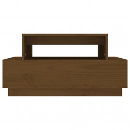 Acquista Tavolino da Salotto Miele 80x55x40,5 cm Legno Massello di Pino con riferimento GHV-814517 della ditta GARDENHOME