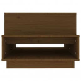 Acquista Tavolino da Salotto Miele 80x55x40,5 cm Legno Massello di Pino con riferimento GHV-814517 della ditta GARDENHOME