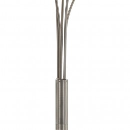 Acquista Lampada da Terra 200 cm 5 Bulbi E14 Argento con riferimento GHV-282417 della ditta GARDENHOME
