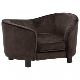 Acquista Divano per Cani Marrone 69x49x40 cm in Peluche con riferimento GHV-170942 della ditta GARDENHOME