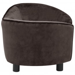 Acquista Divano per Cani Marrone 69x49x40 cm in Peluche con riferimento GHV-170942 della ditta GARDENHOME