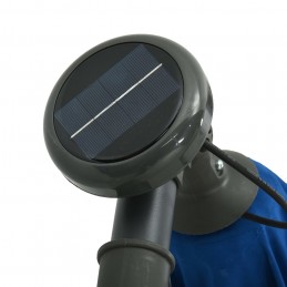 Acquista Ombrellone a Sbalzo con LED e Palo in Acciaio 300 cm Azzurro con riferimento GHV-47137 della ditta GARDENHOME