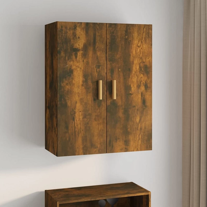 Acquista Armadietto Pensile a Parete Rovere Fumo 69,5x34x90 cm con riferimento GHV-817381 della ditta GARDENHOME
