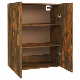 Acquista Armadietto Pensile a Parete Rovere Fumo 69,5x34x90 cm con riferimento GHV-817381 della ditta GARDENHOME
