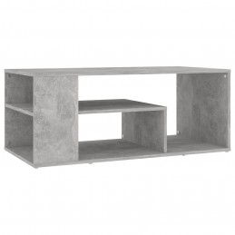Acquista Tavolino da Caffè Grigio Cemento 100x50x40 cm in Truciolato con riferimento GHV-806925 della ditta GARDENHOME