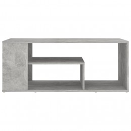 Acquista Tavolino da Caffè Grigio Cemento 100x50x40 cm in Truciolato con riferimento GHV-806925 della ditta GARDENHOME