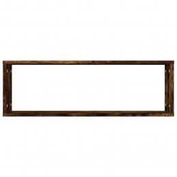 Acquista Mensole Parete Cubo 2 Rovere Fumo 80x15x26,5 Legno Multistrato con riferimento GHV-815915 della ditta GARDENHOME