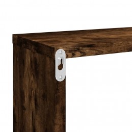 Acquista Mensole Parete Cubo 2 Rovere Fumo 80x15x26,5 Legno Multistrato con riferimento GHV-815915 della ditta GARDENHOME