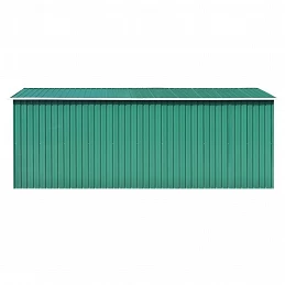 Acquista Capanno da Giardino 257x489x181 cm in Metallo Verde con riferimento GHV-143348 della ditta GARDENHOME