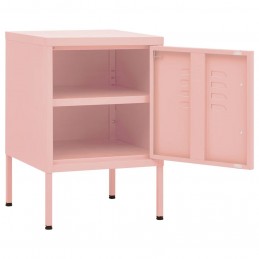 Acquista Comodini 2 pz Rosa 35x35x51 cm in Acciaio con riferimento GHV-3095209 della ditta GARDENHOME