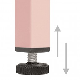 Acquista Comodini 2 pz Rosa 35x35x51 cm in Acciaio con riferimento GHV-3095209 della ditta GARDENHOME