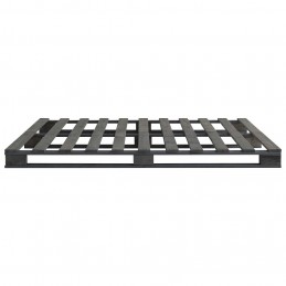 Acquista Giroletto in Pallet Grigio Legno Massello di Pino 140x200 cm con riferimento GHV-285251 della ditta GARDENHOME