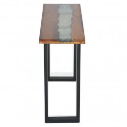 Acquista Tavolo Consolle in Teak 100x35x75 cm con riferimento GHV-245065 della ditta GARDENHOME