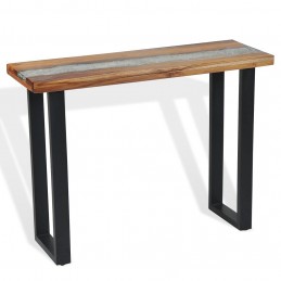 Acquista Tavolo Consolle in Teak 100x35x75 cm con riferimento GHV-245065 della ditta GARDENHOME